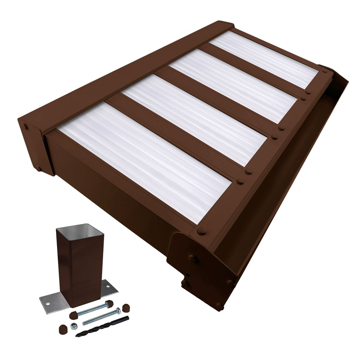 Evolution Canopy Carport Kit (Brown/Opal)