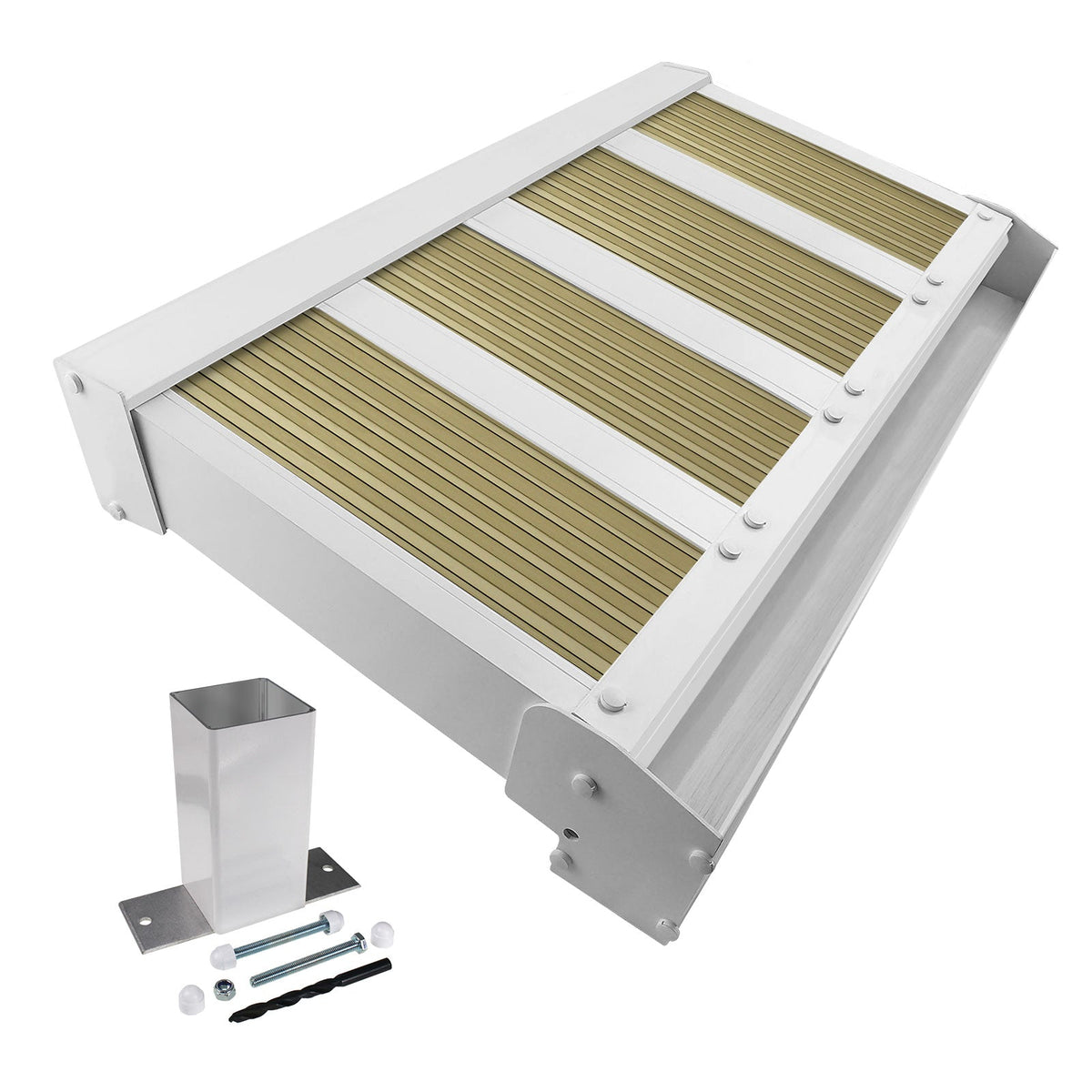 Evolution Canopy Carport Kit (White/Bronze)