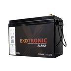 Exotronic 12V 300Ah Alpha IP67 Smart Bluetooth Lithium Battery