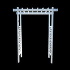 Laguna Lattice Vinyl Arbor 55 In W x 42" D