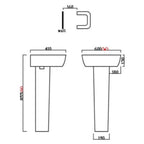 Medici Cloakroom Suite