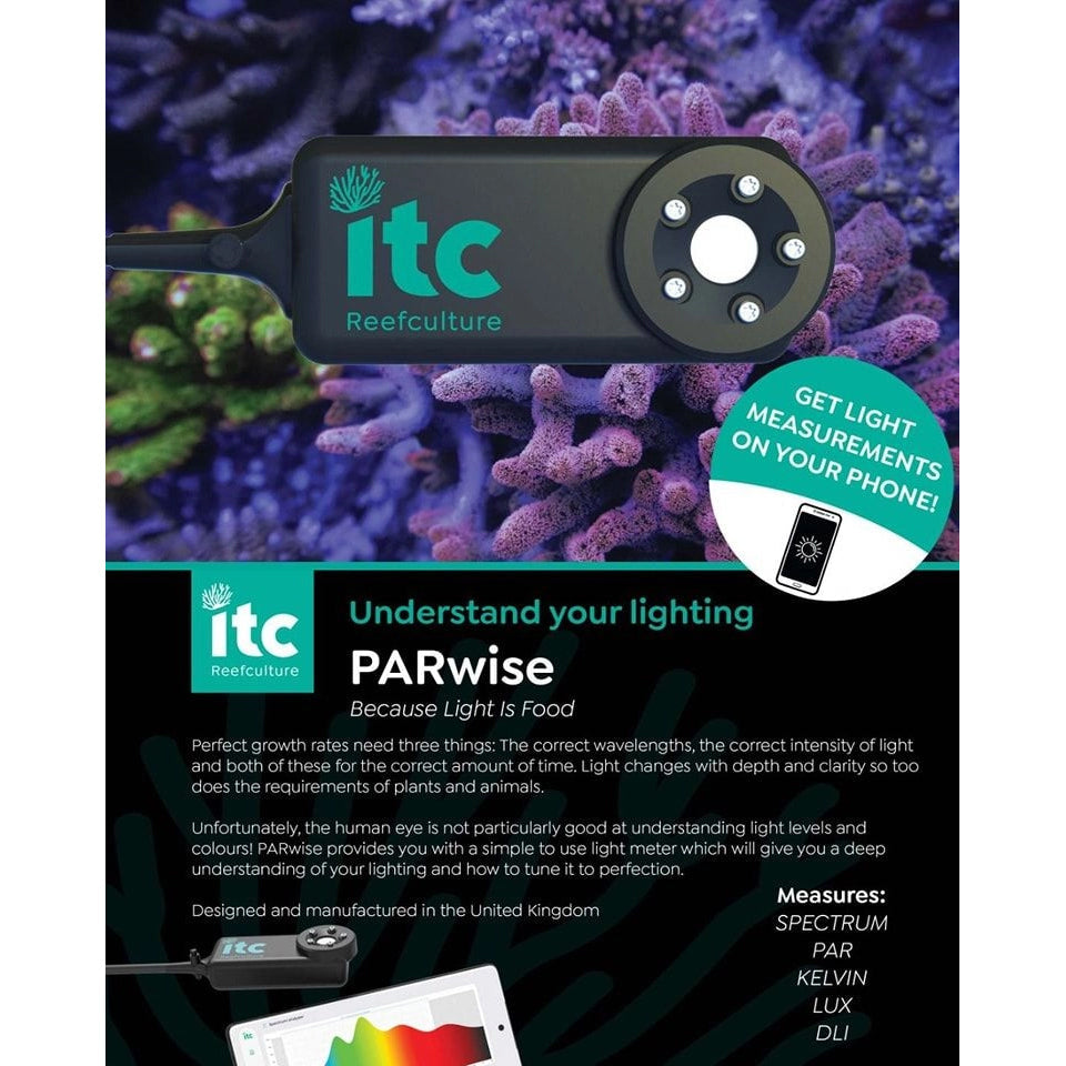 ITC Aquatics PARwise Dual Mode PAR Meter