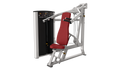 Life Fitness Axiom Multi-Press angled view with red seat