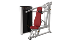 Life Fitness Axiom Multi-Press angled view with red seat