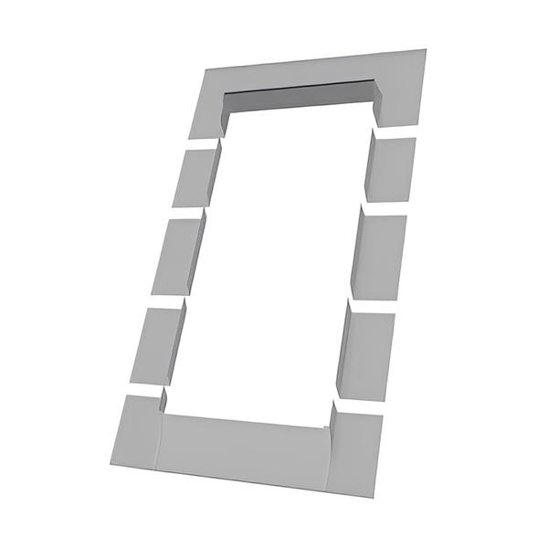 Aluminum Low-Profile Shingle Roof Flashing Kit for Egress Roof Window