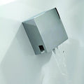 Cube Square Cascade Chrome Bath Filler - (requires valve to operate)