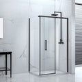 Onyx Side Panel for Black Framed Sliding Shower Door