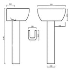 Emme Floor-Standing Pedestal