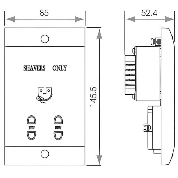 Shaver Socket