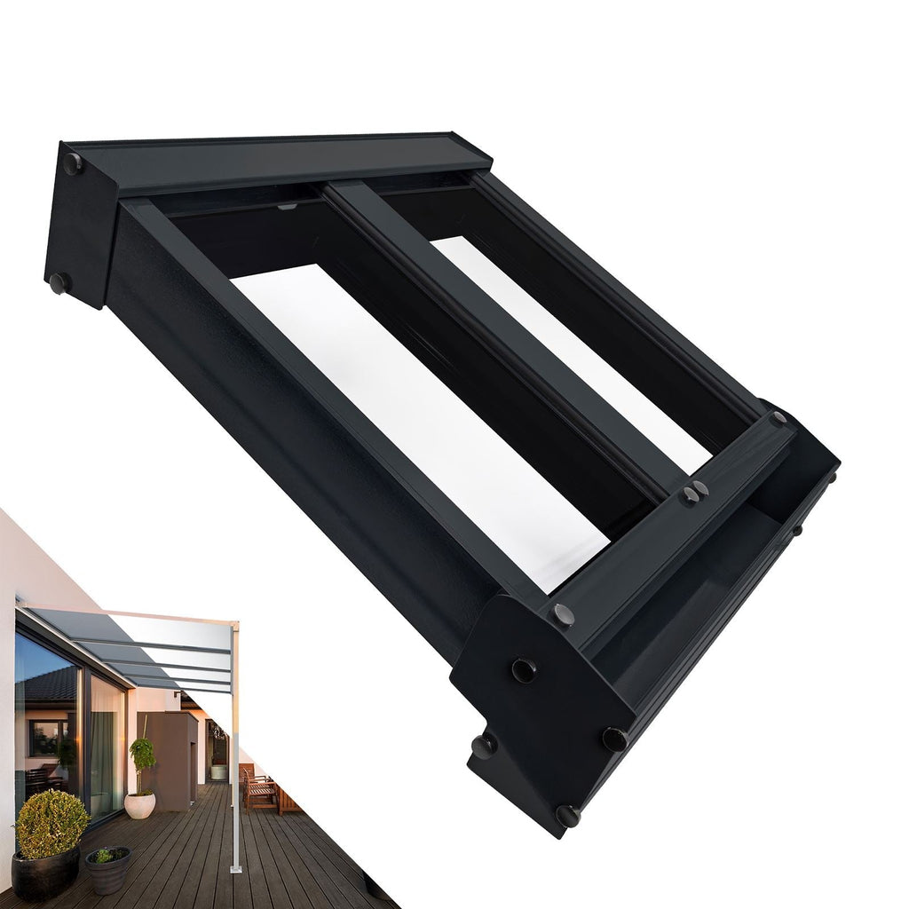 Glass-Like Evolution Canopy (Unglazed) - Grey
