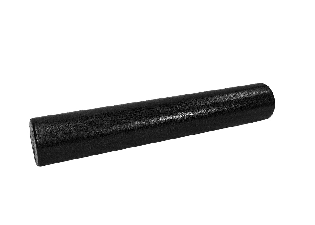 Gronk Fitness black high density foam roller side view