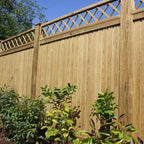 Diamond Trellis Fence Panel Topper