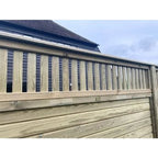 Roman Fence Panel Topper - 0.33m x 1.83m