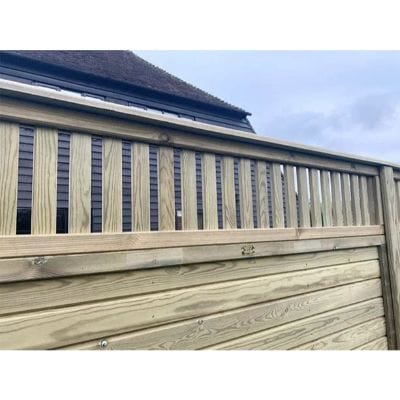 Roman Fence Panel Topper - 0.33m x 1.83m