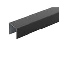Composite Fencing Steel Rail 2m - All Colours