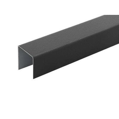 Composite Fencing Steel Rail 2m - All Colours