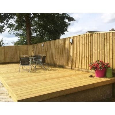 Natural Finish Decking Board - All Sizes