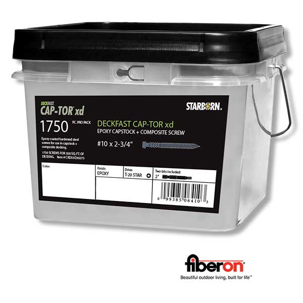Fiberon Cap-Tor xd Epoxy Deck Screws