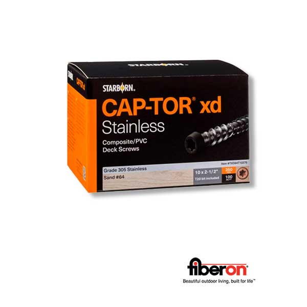 Fiberon Cap-Tor xd Epoxy Deck Screws
