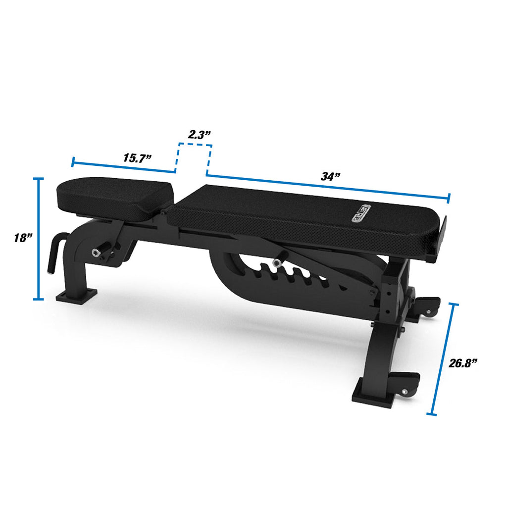 FIDAB-101 Bench: Red (FIDAB-101-RED)