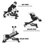 FIDAB-101 Bench: Black (FIDAB-101-BLACK)