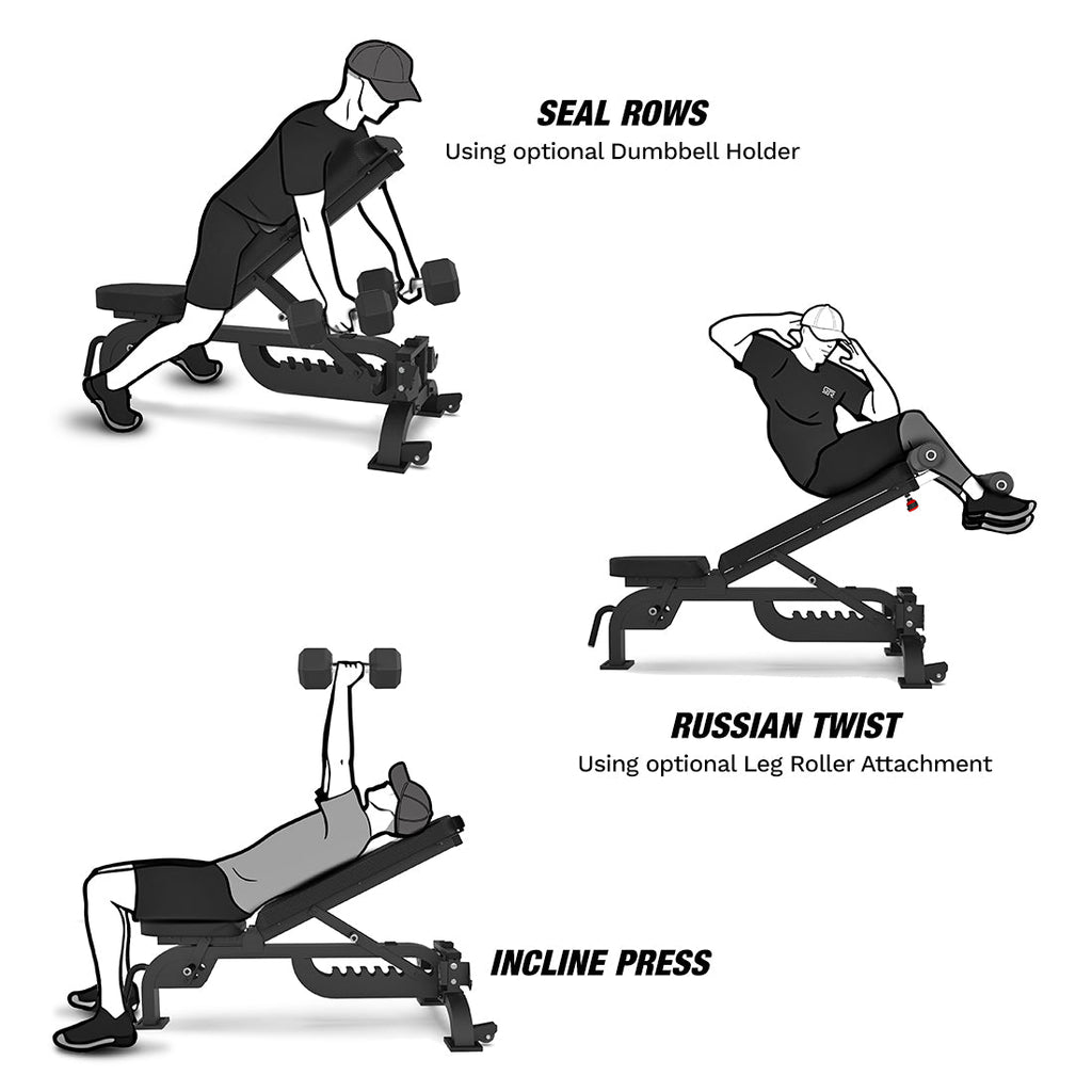 FIDAB-101 Bench: Red (FIDAB-101-RED)