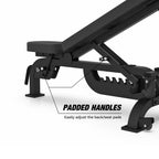 FIDAB-101 Bench: Red (FIDAB-101-RED)
