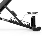 FIDAB-2 Adjustable Bench: Red