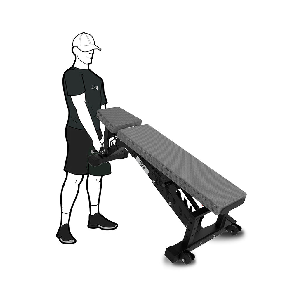 FIDAB-2 Adjustable Bench: Blue