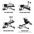 FIDB-300 Bench: Black (FIDB-300-BLACK)
