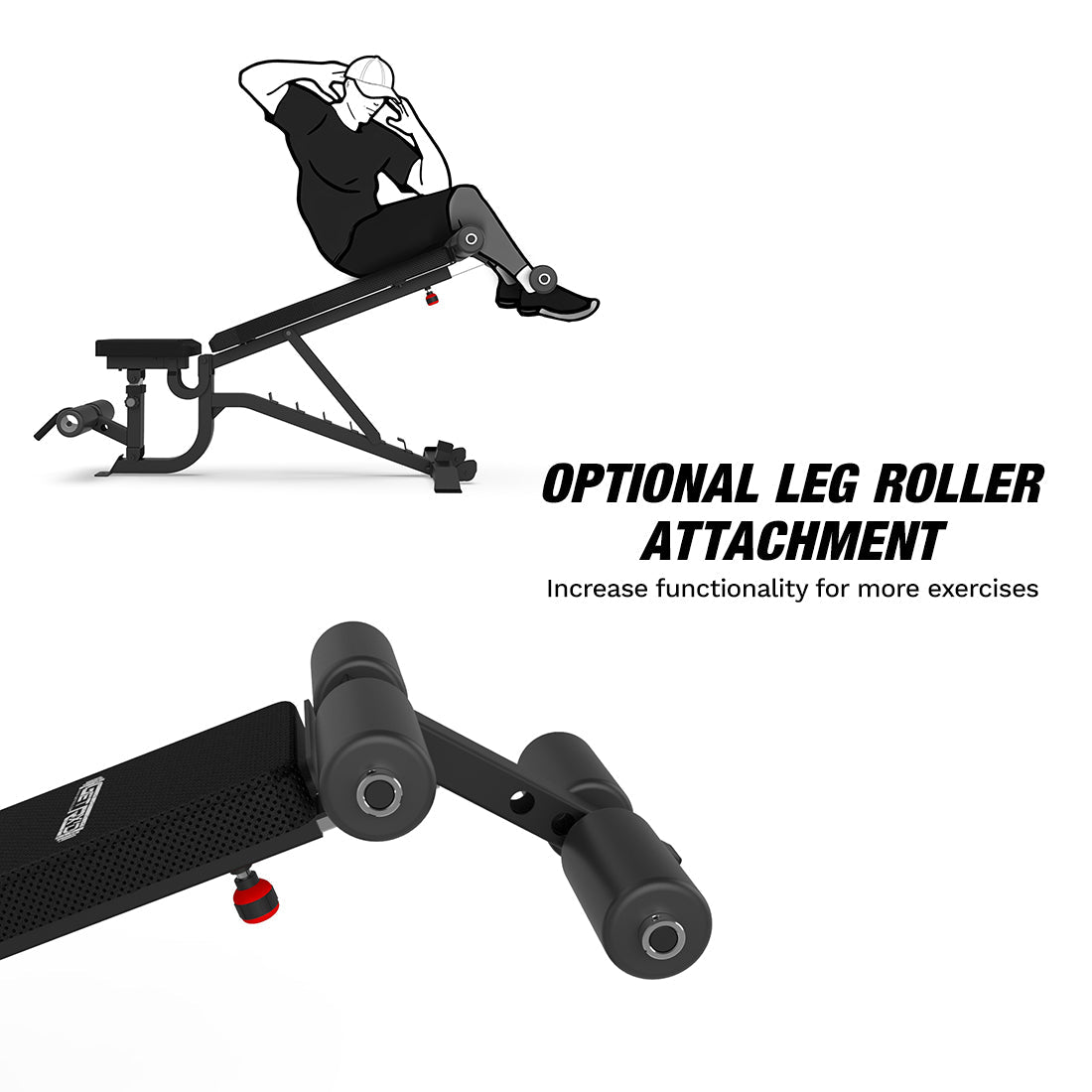 FIDB-300 Bench: Black (FIDB-300-BLACK)