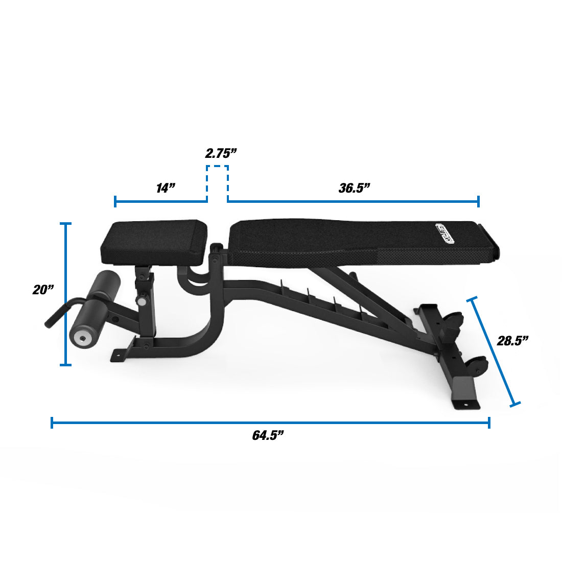 FIDB-300 Flat/Incline/Decline Bench