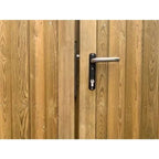 Garden Gate J Lock and Latch