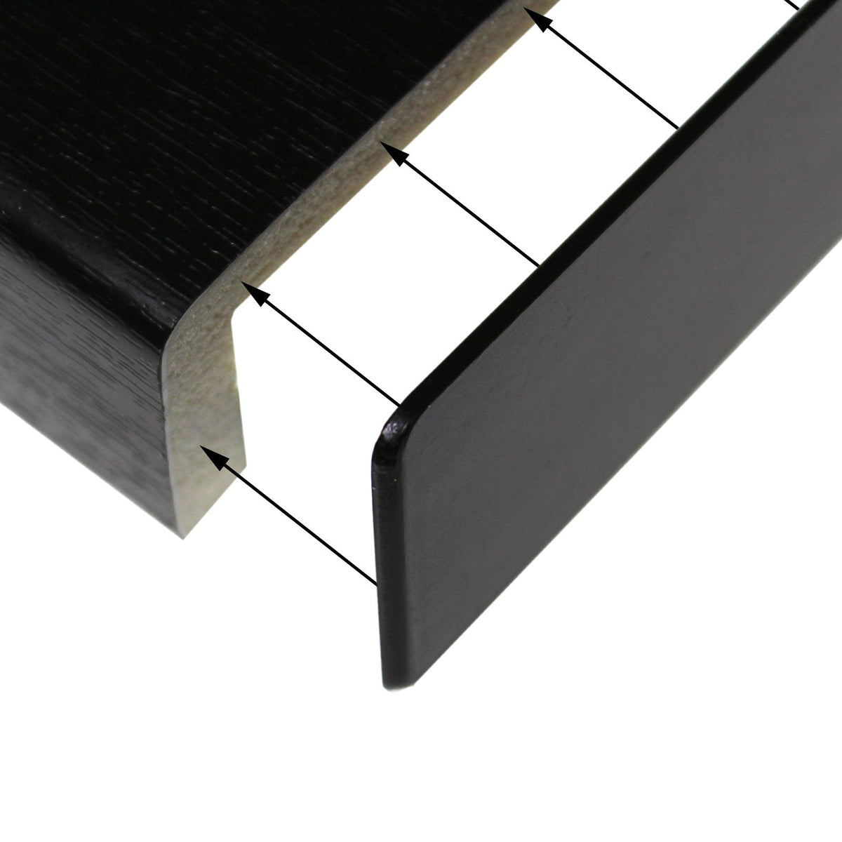 Long Window Capping End Caps (Pair)