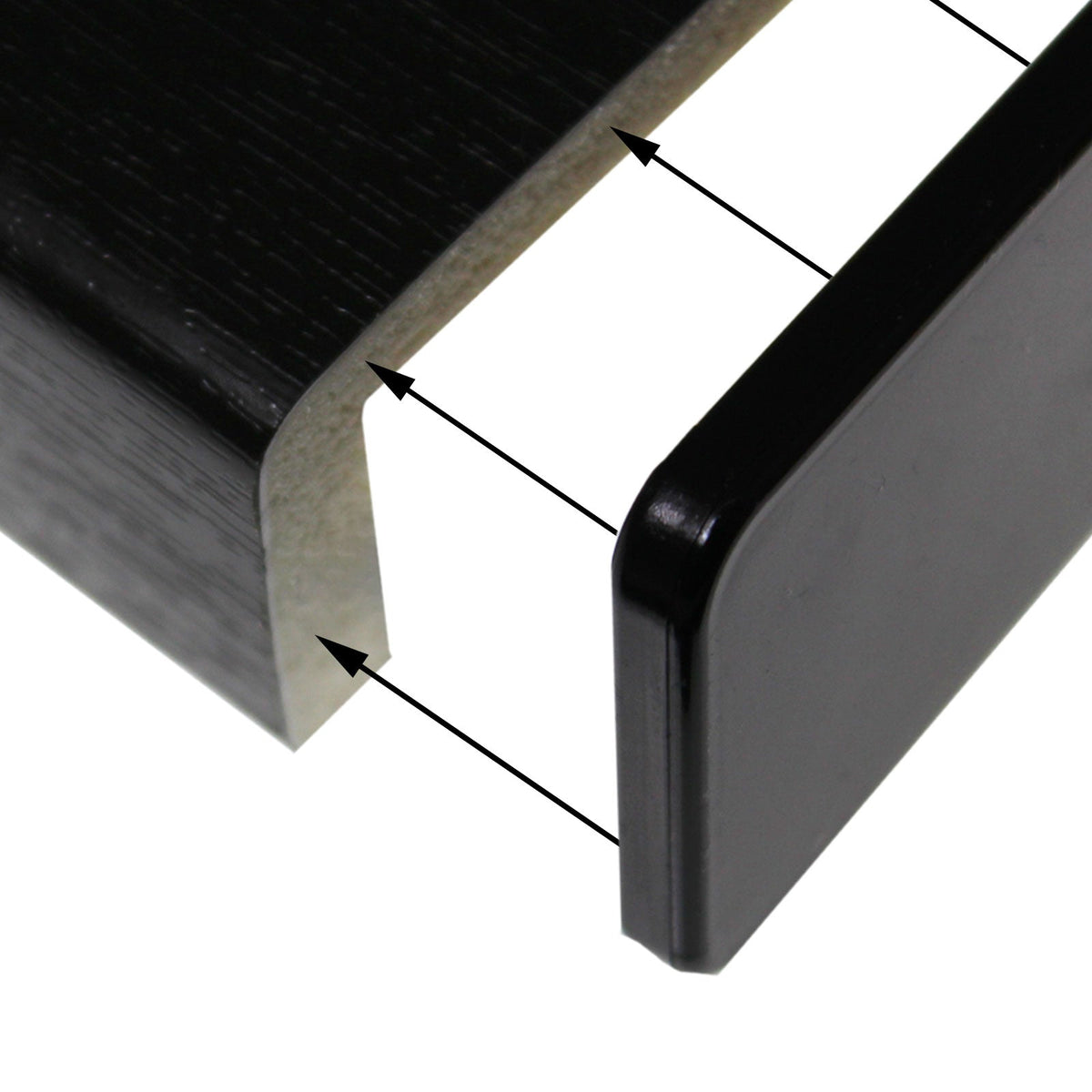 Short Window Capping End Caps (Pair)