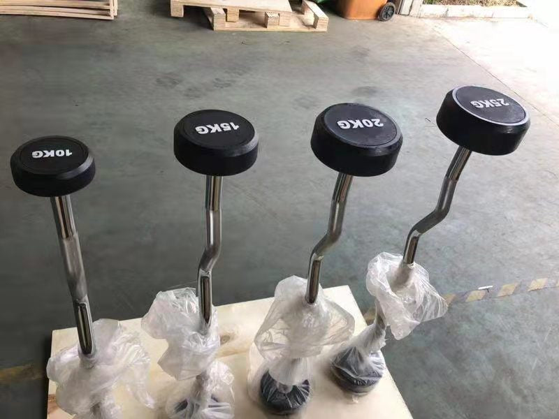 Muscle Motion Fixed Curl Barbell Set 10kg-55kg