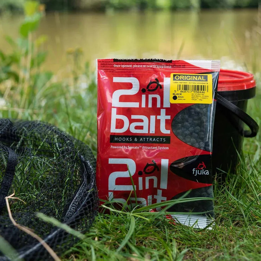 Fjuka 2 in 1 bait 5mm instant action hookbaits