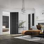 Forli Pre-Finished Dark Grey Door 1981 x 838 x 35mm