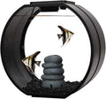 AA Deco 20L Round Glass Aquarium with Built-in LED & Filter