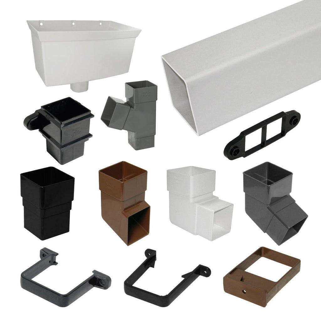 FloPlast 65mm Square Downpipe