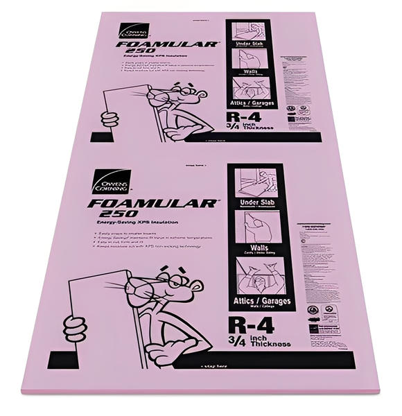 Owens Corning FOAMULAR 250 XPS Insulation Board - All Sizes