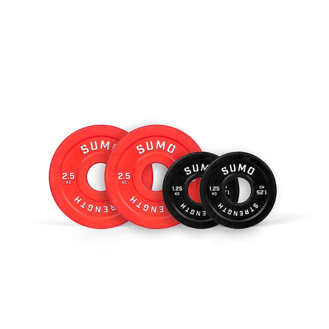 7.5KG FRACTIONAL PLATE SET (2 X 2.5 & 1.25KG PLATES)