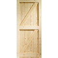Framed Ledged & Braced External Pine Gate or Shed Door