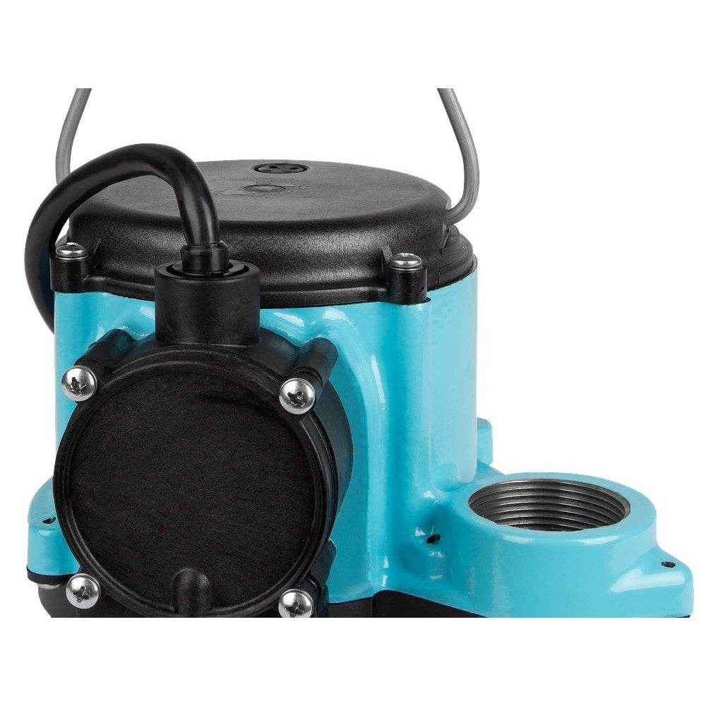 Franklin Electric 6-Cia, 115V, 50/60Hz, 1/3 HP, 8' Cord, 46 GPM@5'