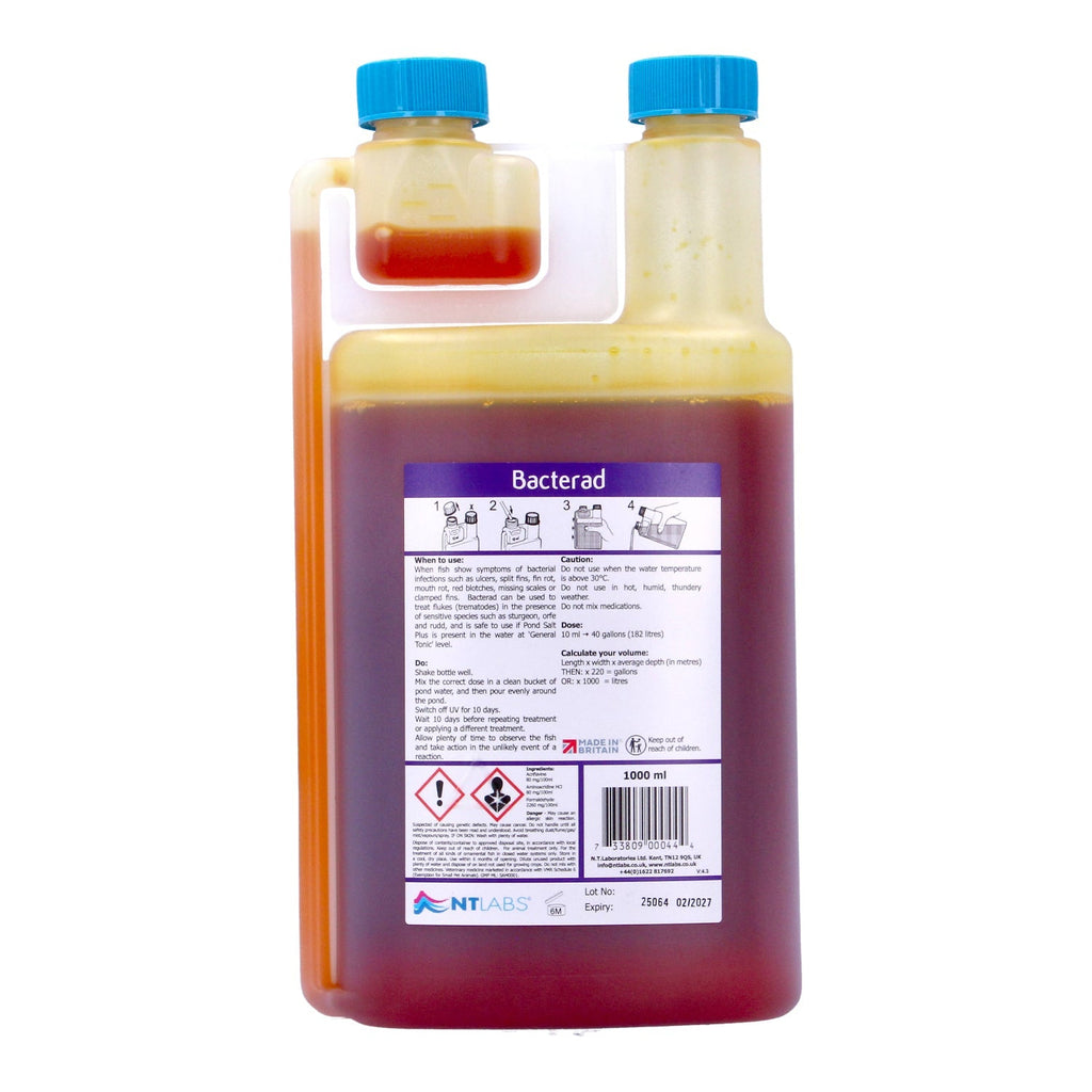 NT Labs Bacterad Pond Fish Ulcer Treatment