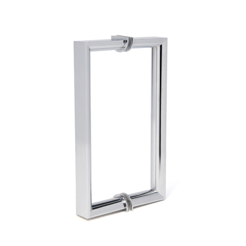 FHC 8" Flat Round Mitered Back-To-Back Pull