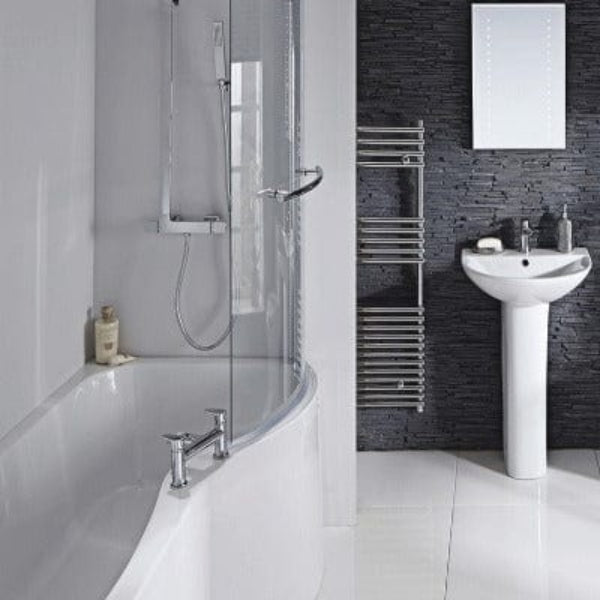 Compact P Shower Bath - Right Handed