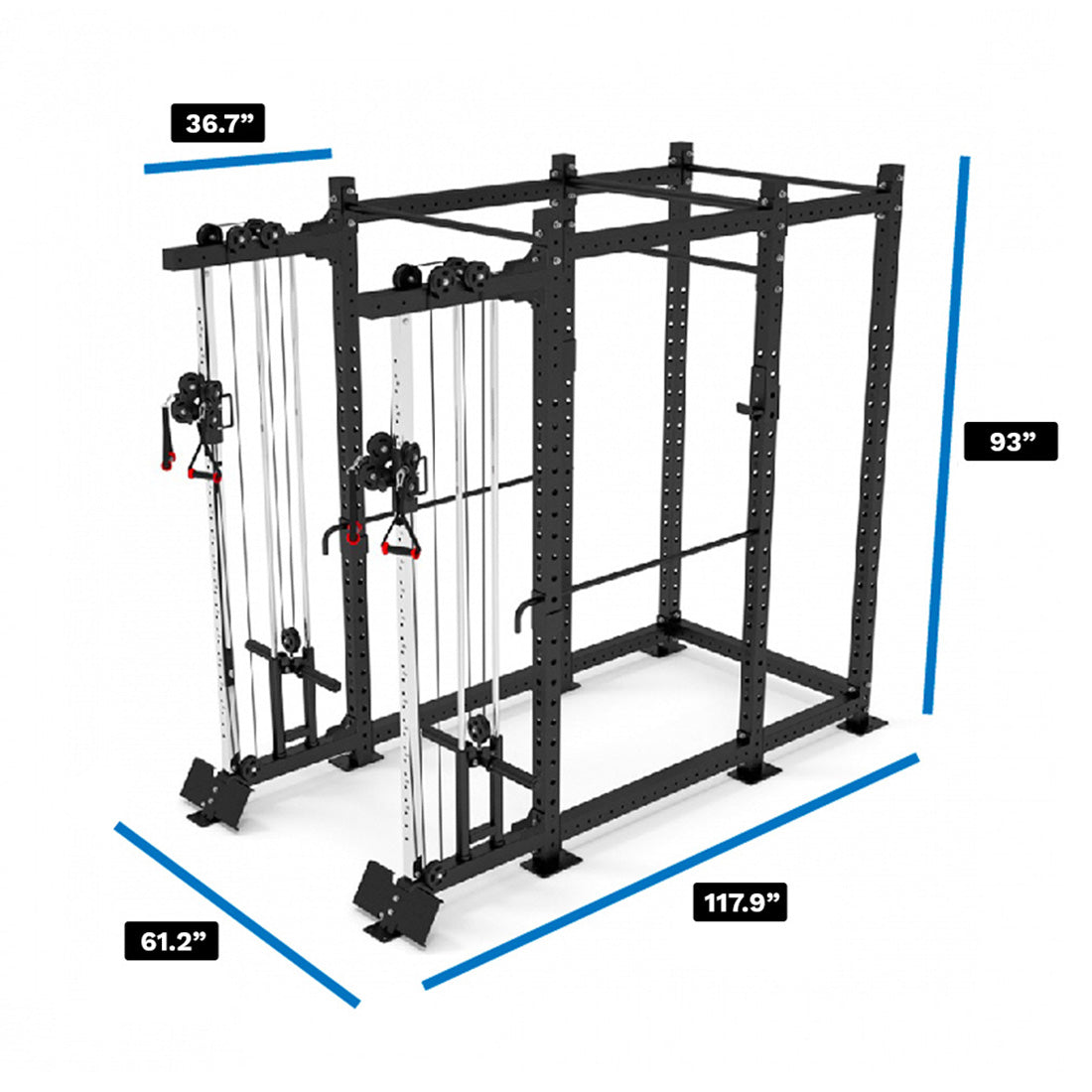 Functional Trainer Plate-Loaded Cable Tower 2000