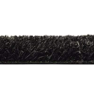 Funky Colours Black 24mm Artificial Grass - Sample
