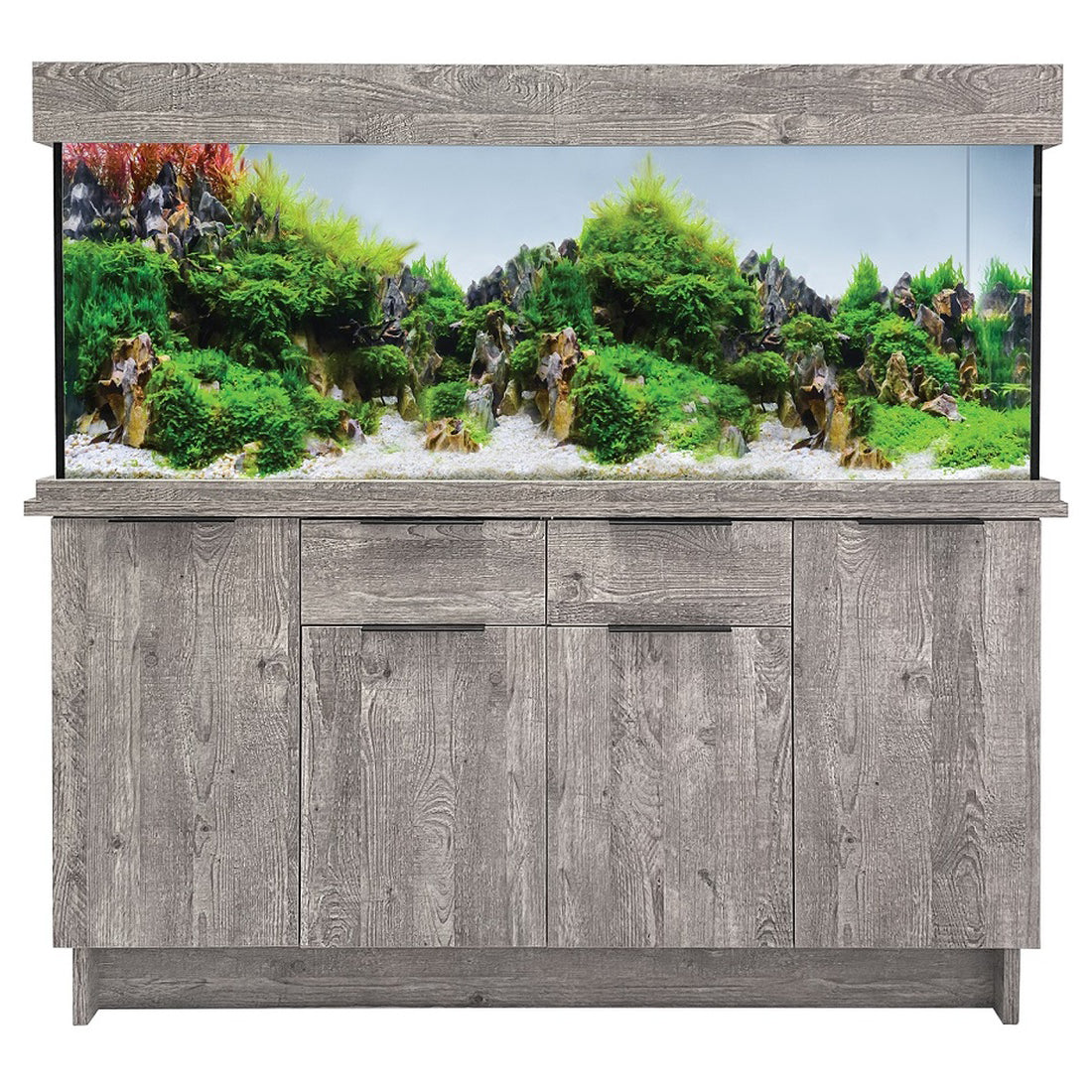 Aqua One OakStyle Urban 300L Aquarium with LED Lighting